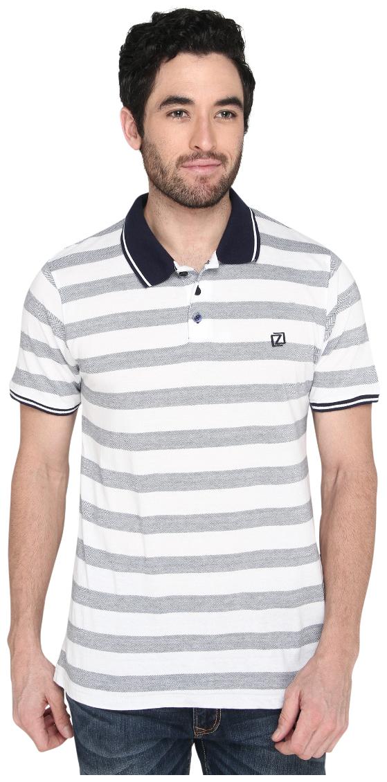 

Zido Men Multi Regular fit Cotton Polo collar T-Shirt - Pack Of 1