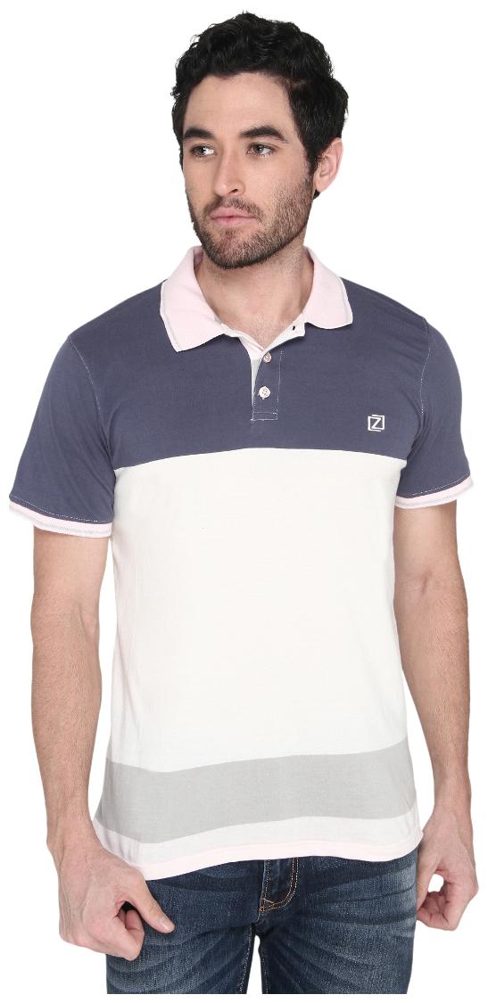 

Zido Men Multi Regular fit Cotton Polo collar T-Shirt - Pack Of 1