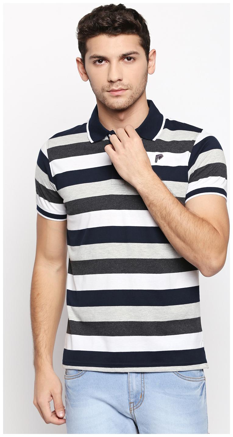 

Zido Men Multi Regular fit Cotton Blend Polo collar T-Shirt - Pack Of 1