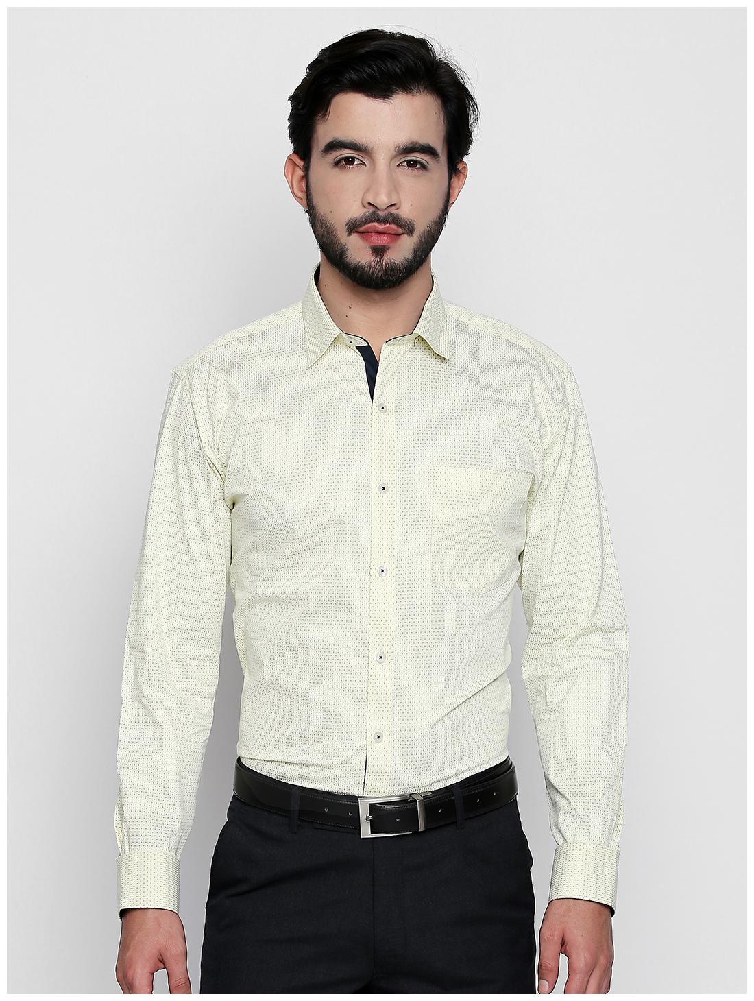 

Zido Men Slim fit Formal Shirt - White