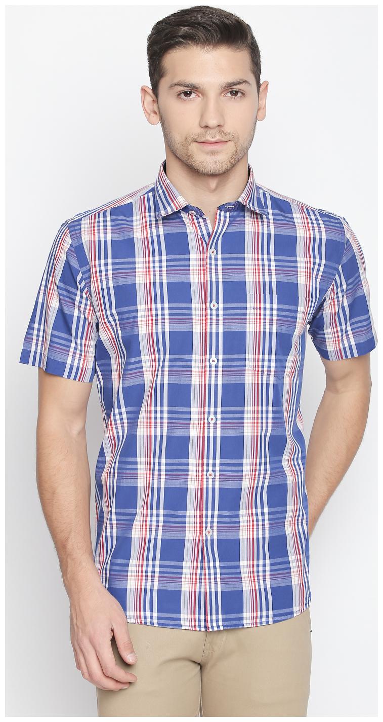 

Zido Men Multi Checked Slim Fit Casual Shirt
