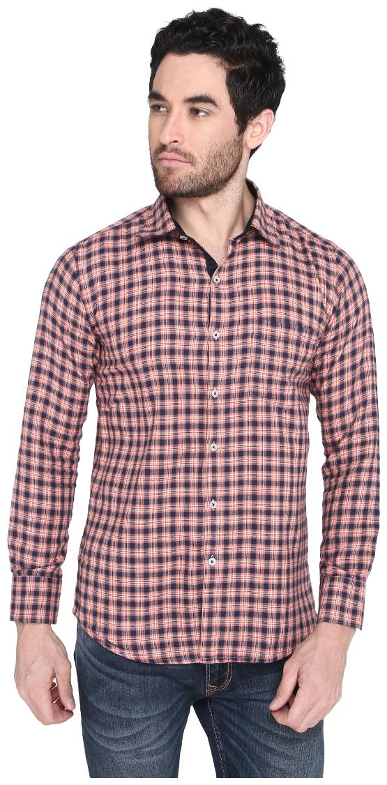 

Zido Men Multi Checked Regular Fit Casual Shirt