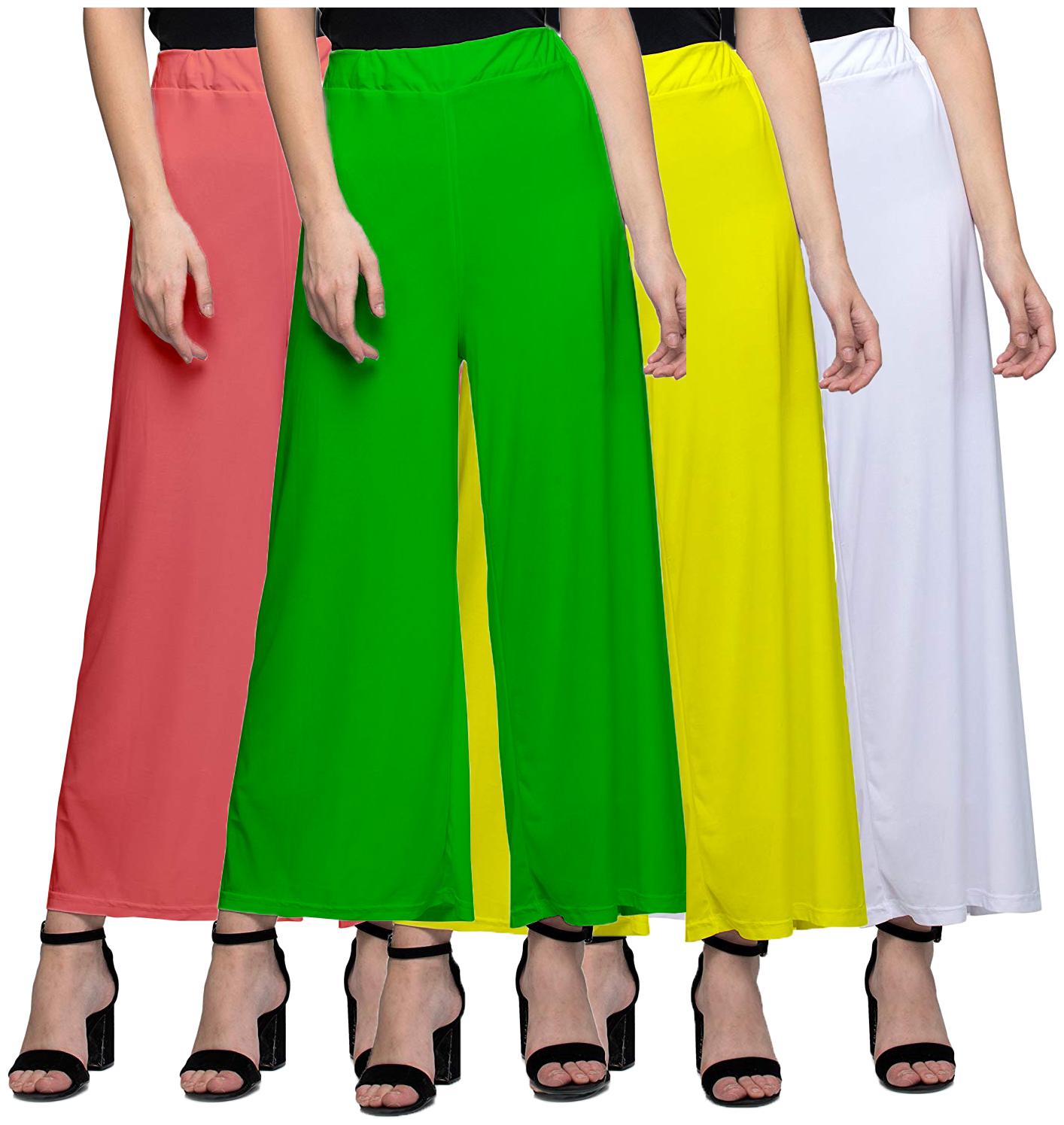 

Zindwear Multi Solid Straight Palazzo