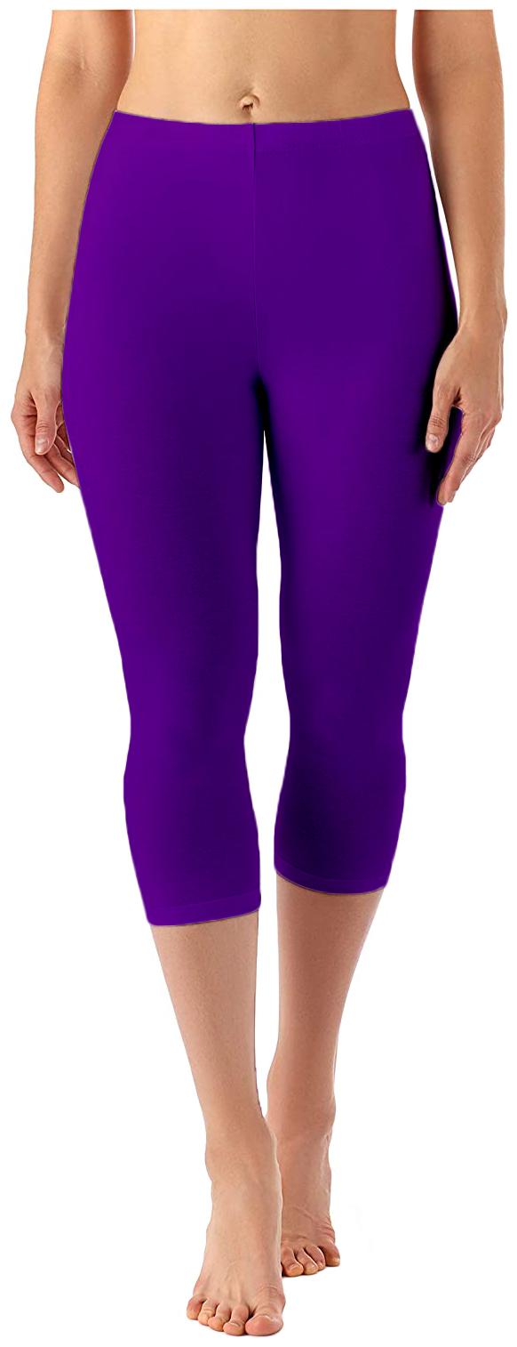 

Zindwear Women Solid Regular capri - Purple