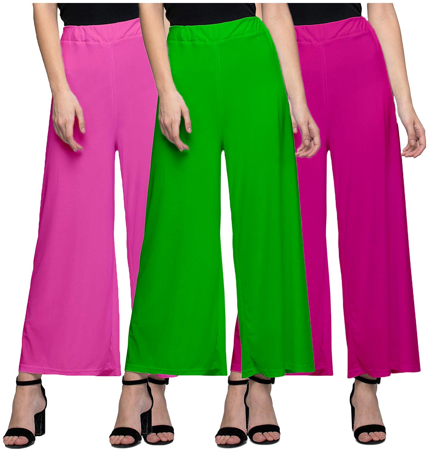 

Zindwear Multi Solid Straight Palazzo