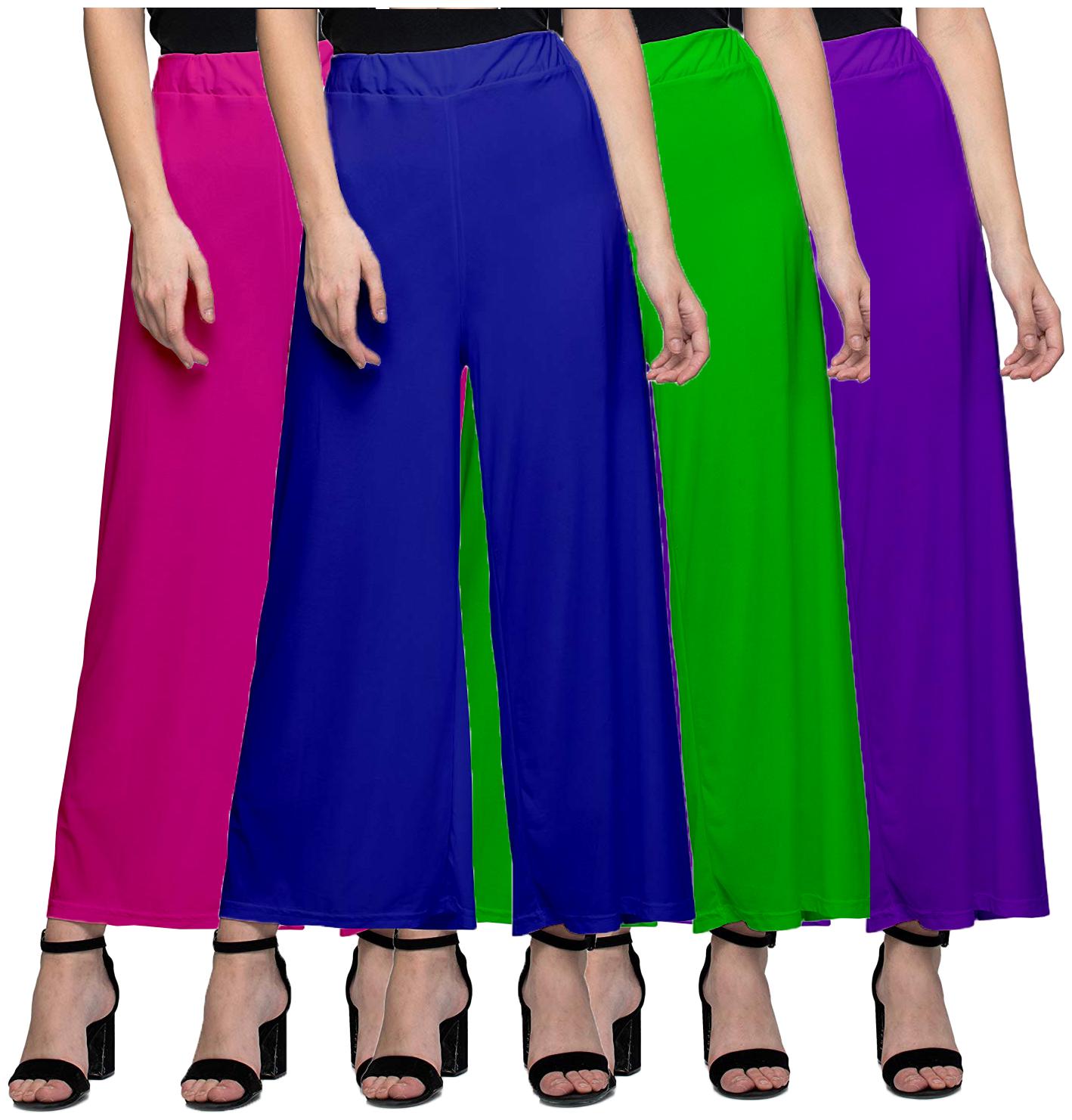 

Zindwear Multi Solid Straight Palazzo