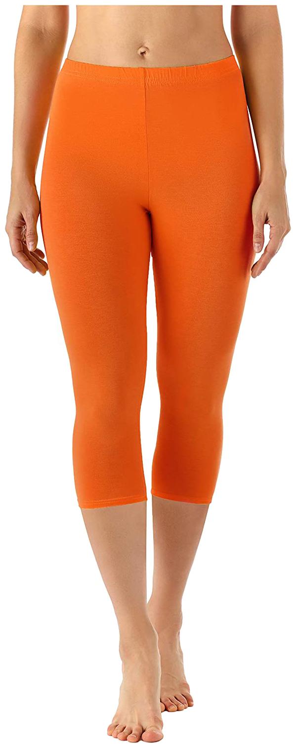 

Zindwear Women Solid Regular capri - Orange