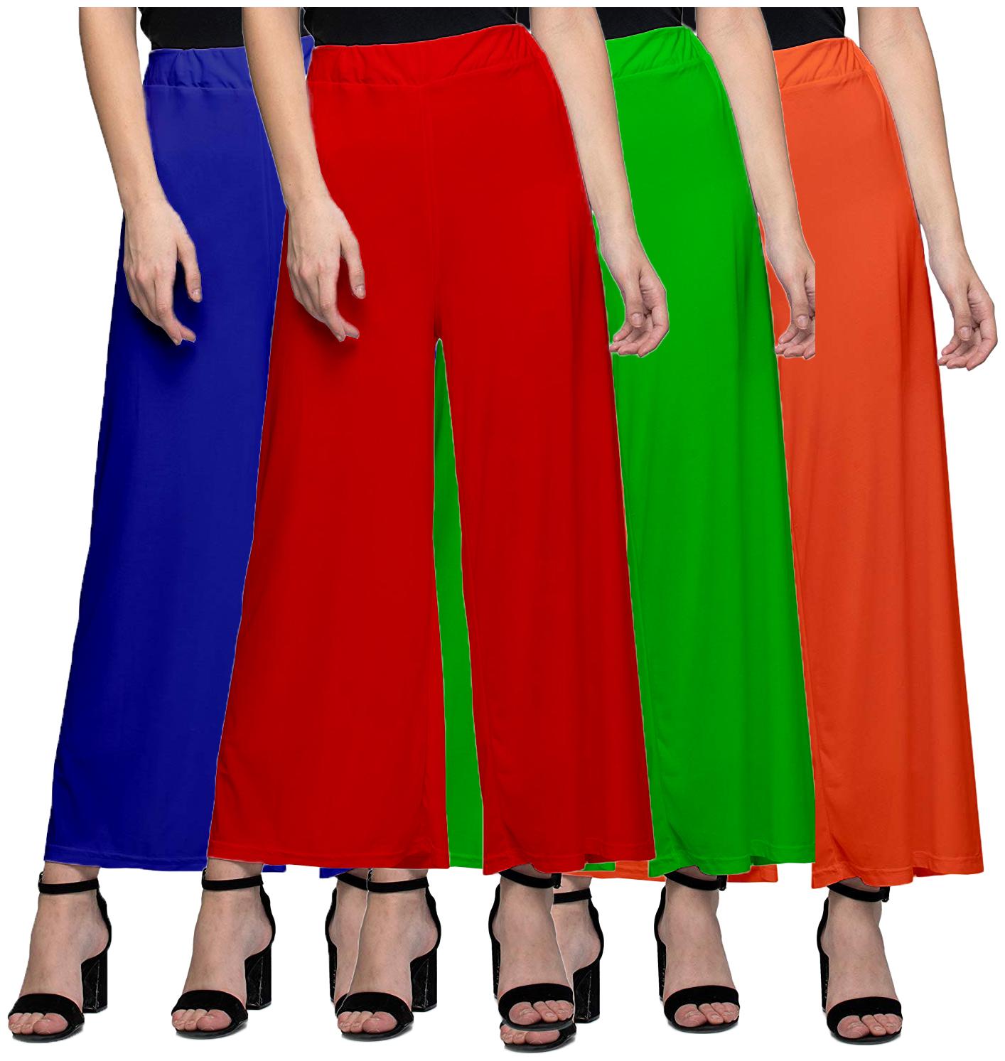 

Zindwear Multi Solid Straight Palazzo