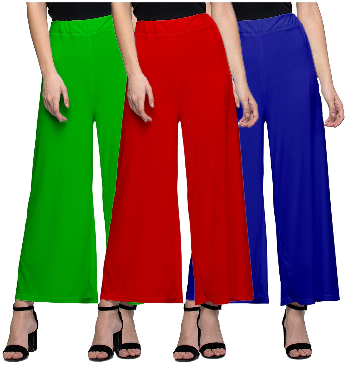 

Zindwear Multi Solid Straight Palazzo