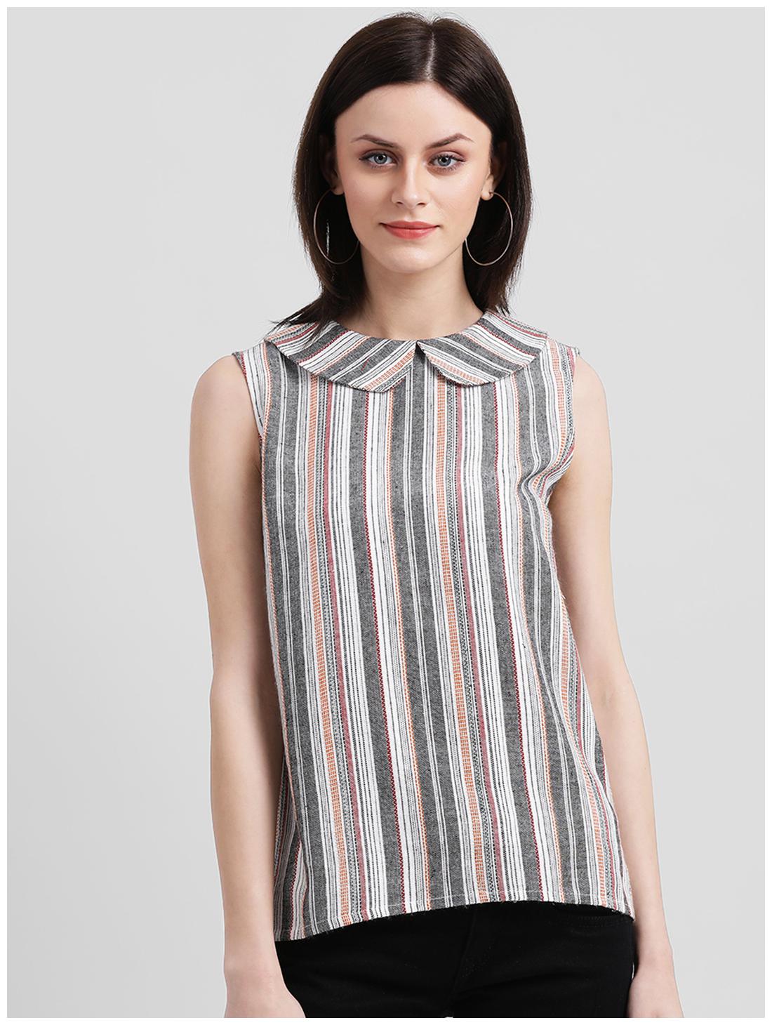 

Zink London Women Striped Regular top - Multi