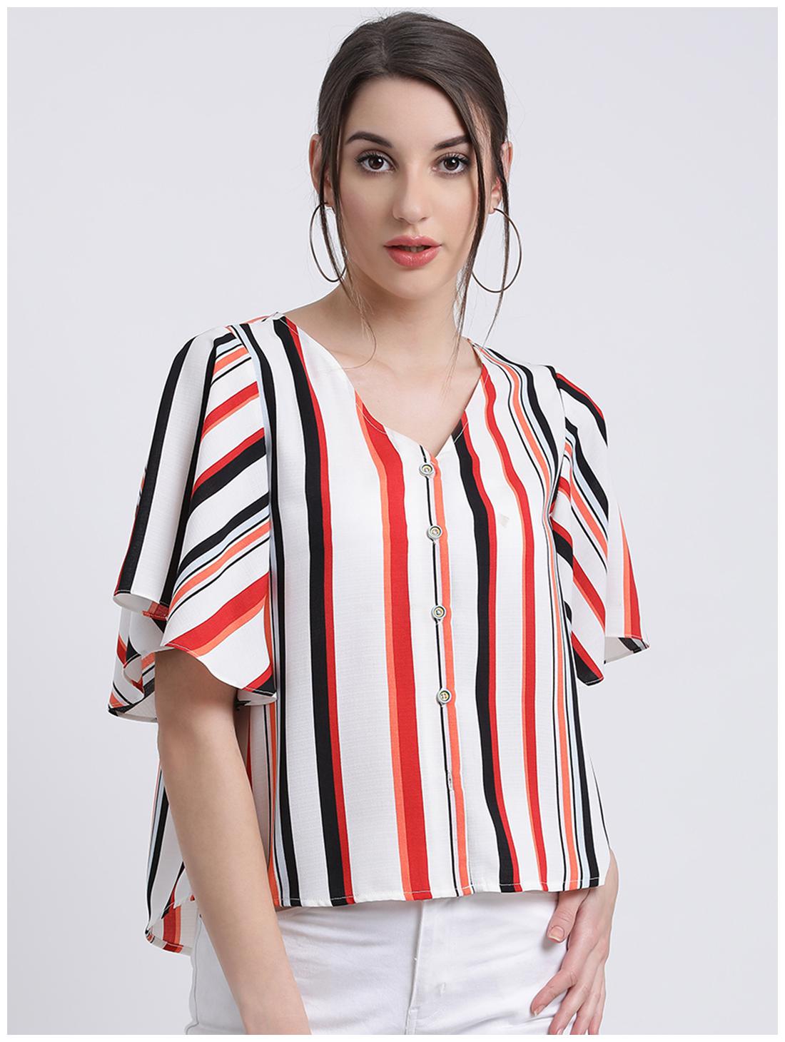 

Zink London Women Striped Regular top - Multi