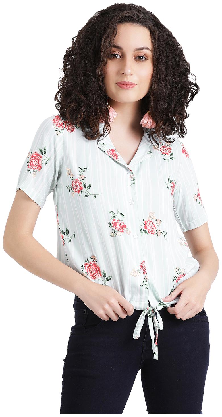 

Zink London Women Floral Regular top - White