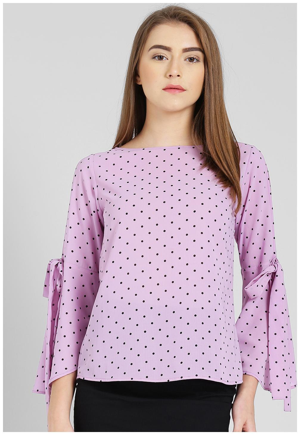 

Zink London Women Polka dots Regular top - Purple