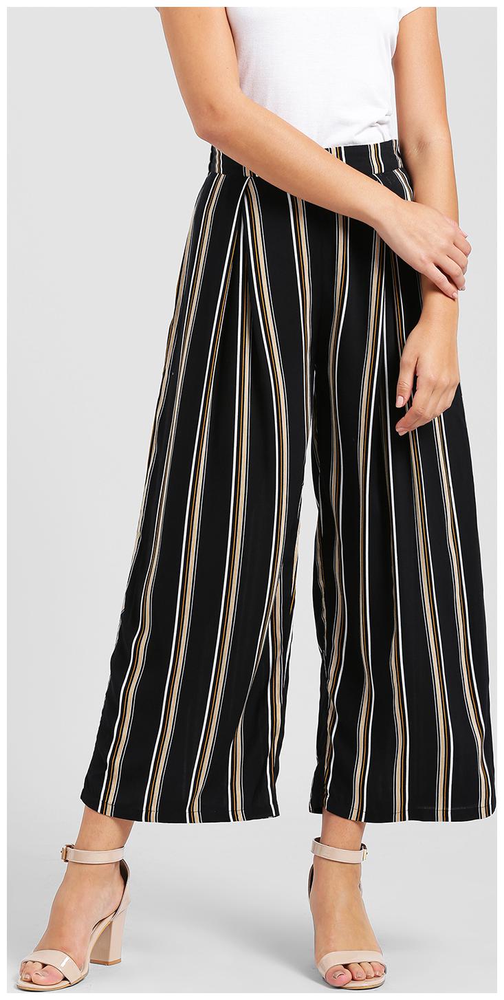 

Zink London Women Black Straight fit Parallels
