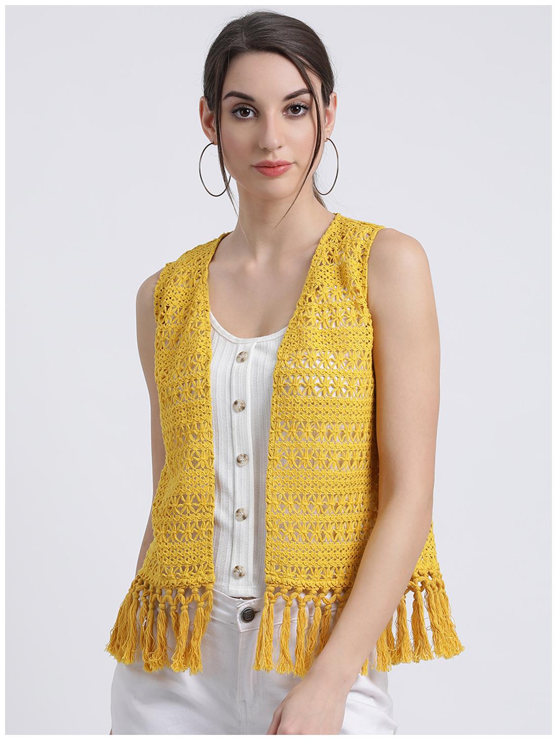 

Zink London Women Shrug - Yellow
