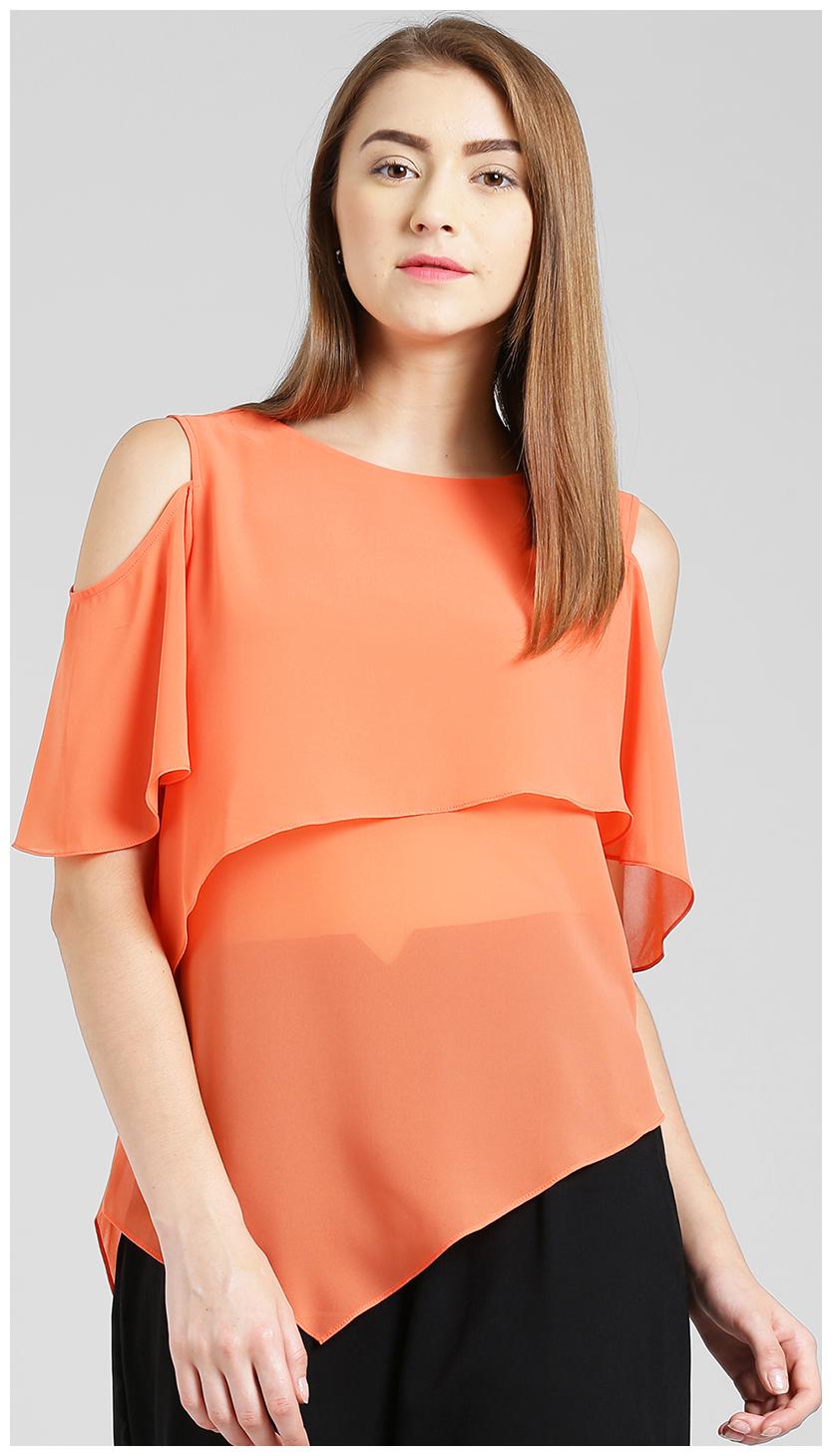 

Zink London Women Solid Regular top - Pink
