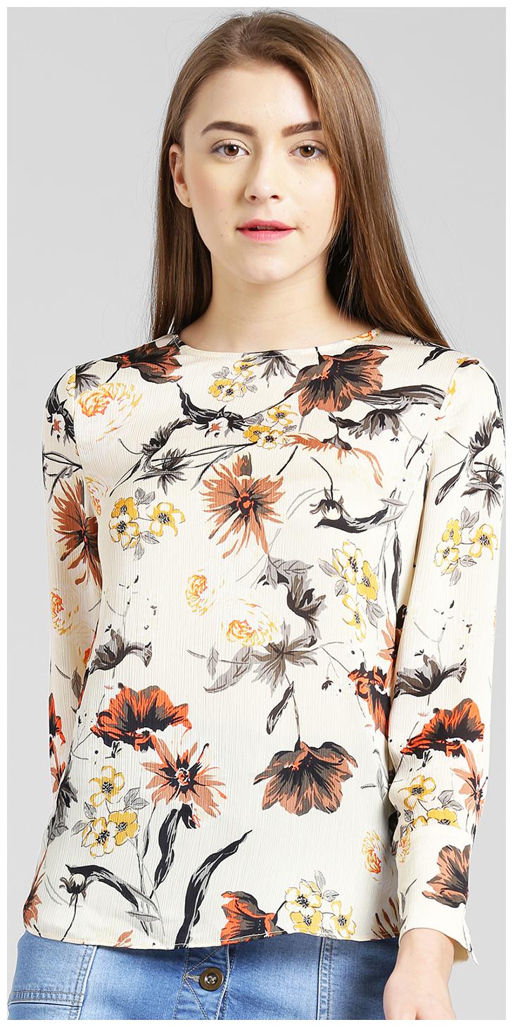 

Zink London Women Floral Regular top - Cream