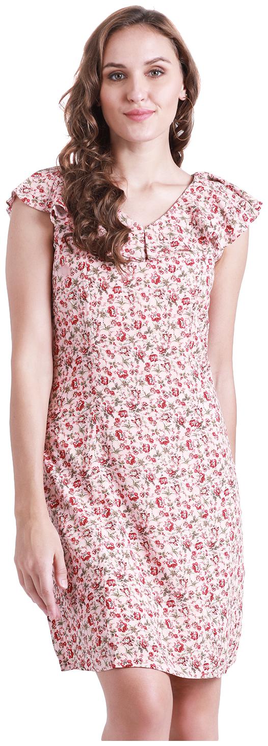 

Zink London Pink Floral A-line dress