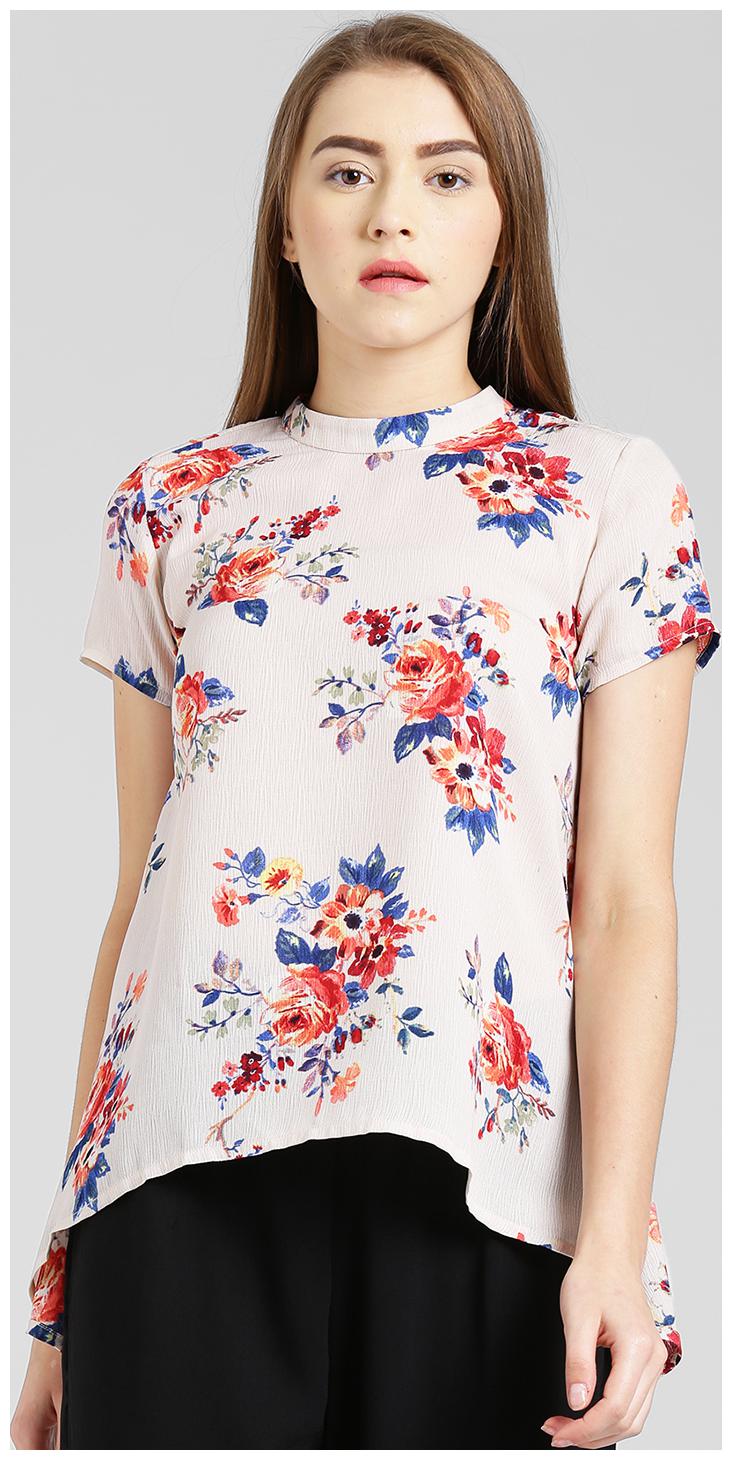 

Zink London Women Floral Regular top - Beige