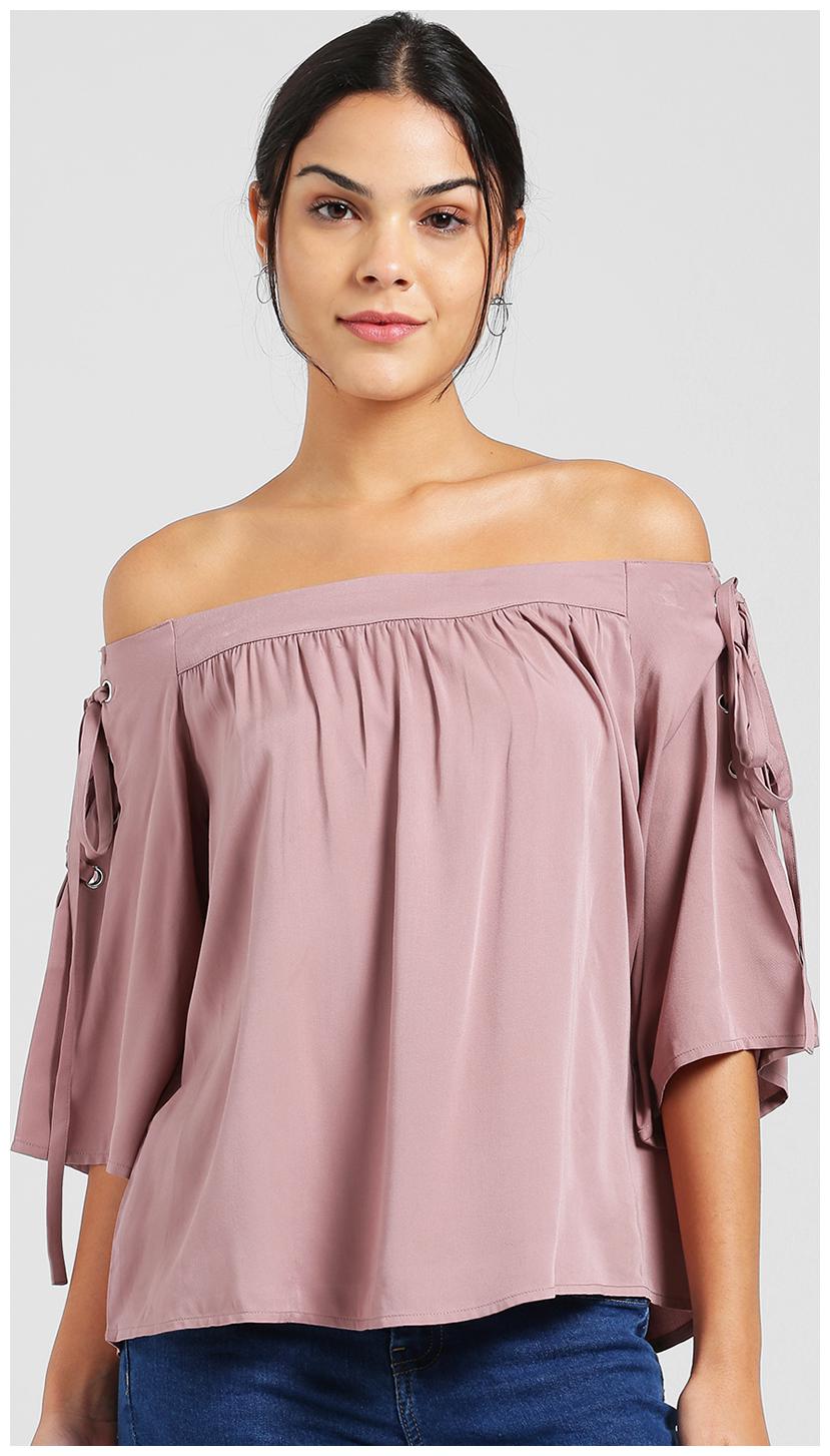 

Zink London Women Solid Regular top - Green