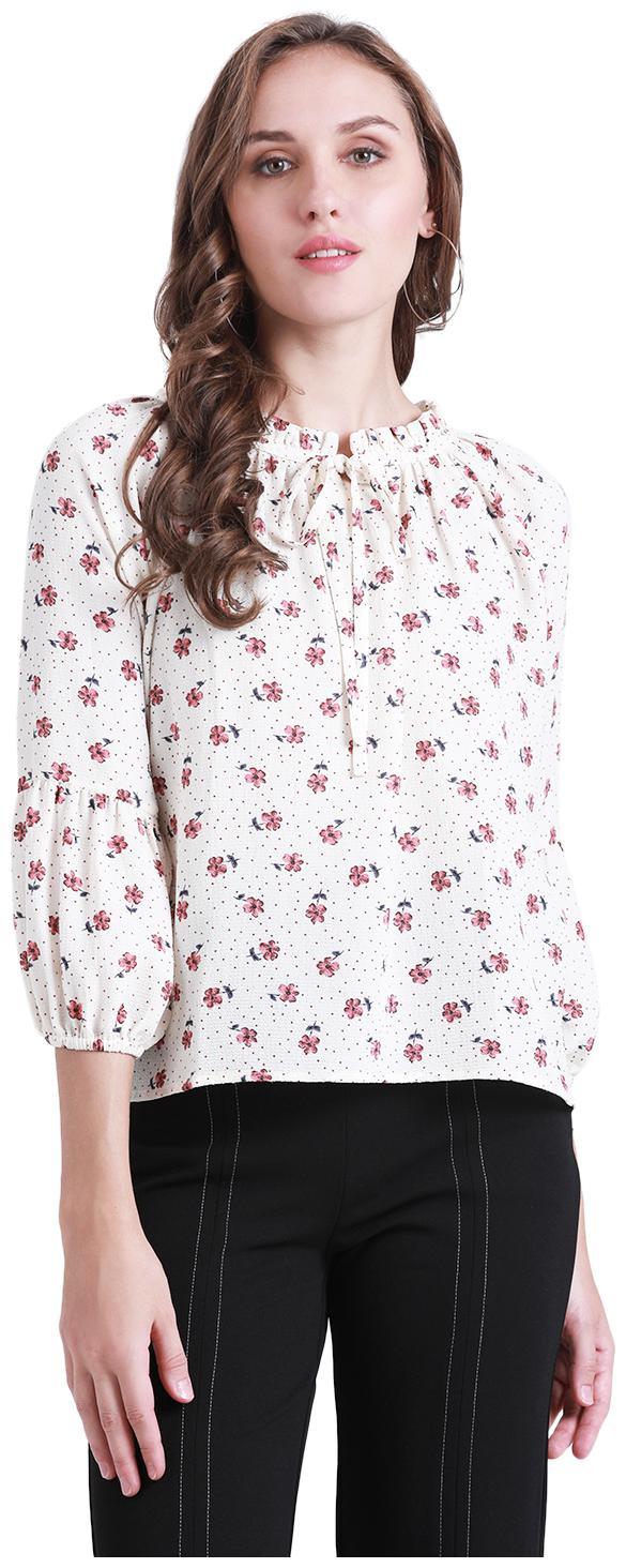 

Zink London Women Floral Regular top - White