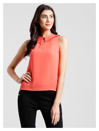 

Zink London Women Geometric Regular top - Red