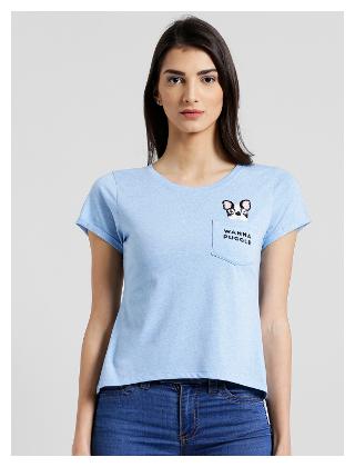 

Zink London Short Sleeves Solid Regular Top for Women