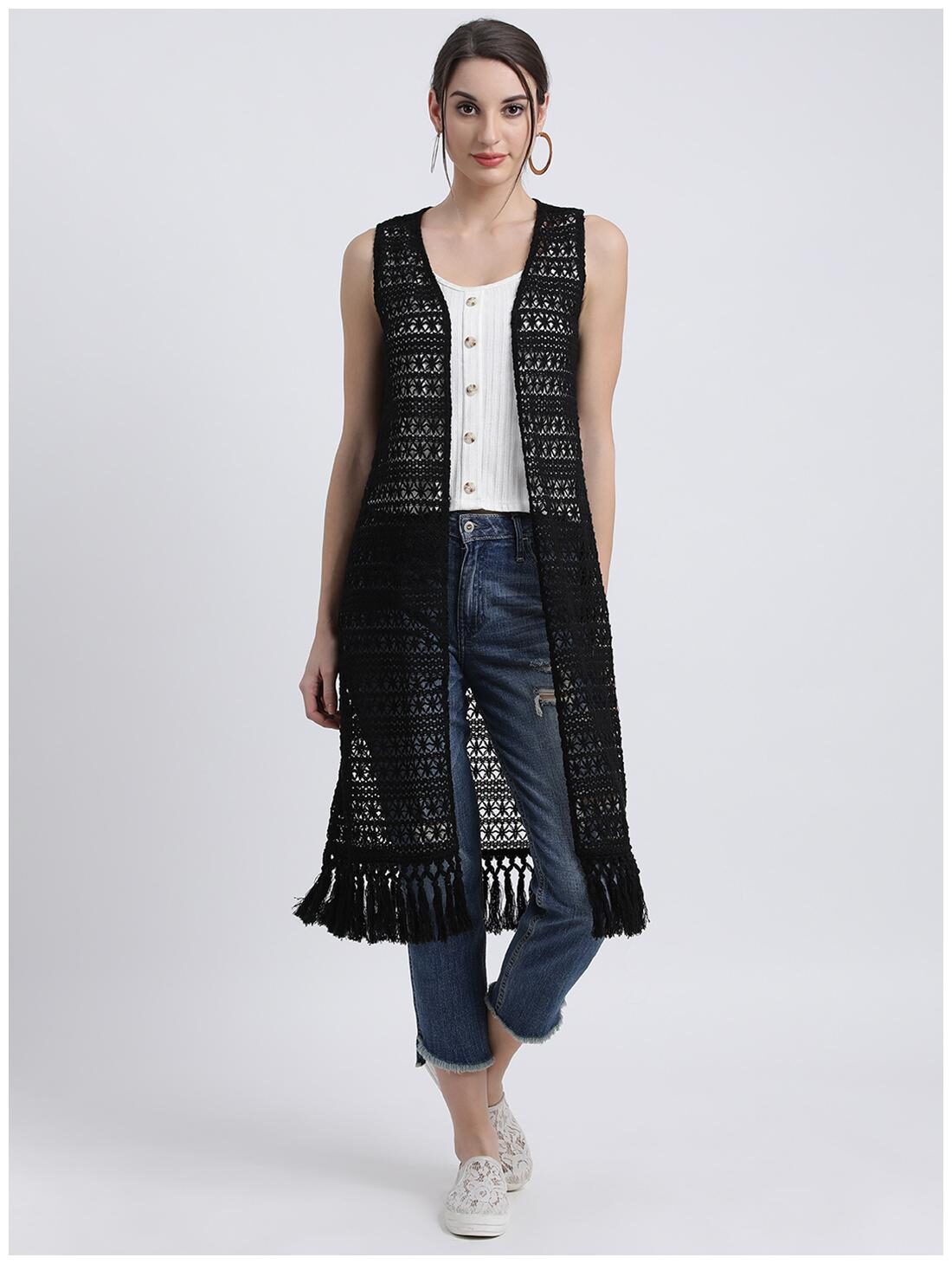 

Zink London Women Shrug - Black