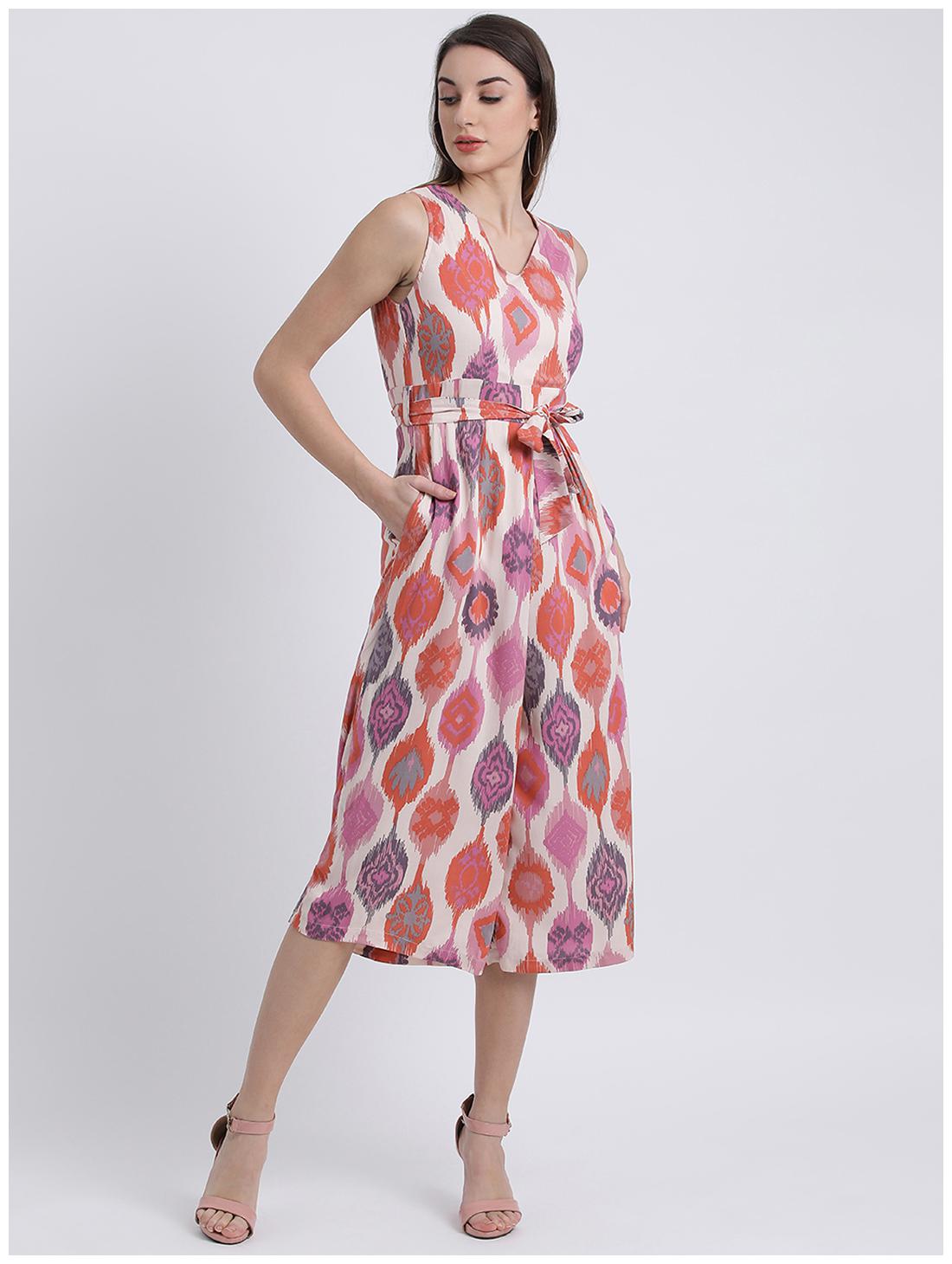 

Zink London Graphic Jumpsuit - White