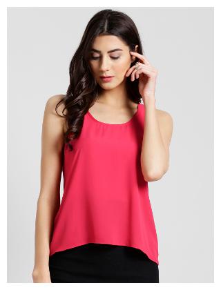 

Zink London Women Geometric Regular top - Red