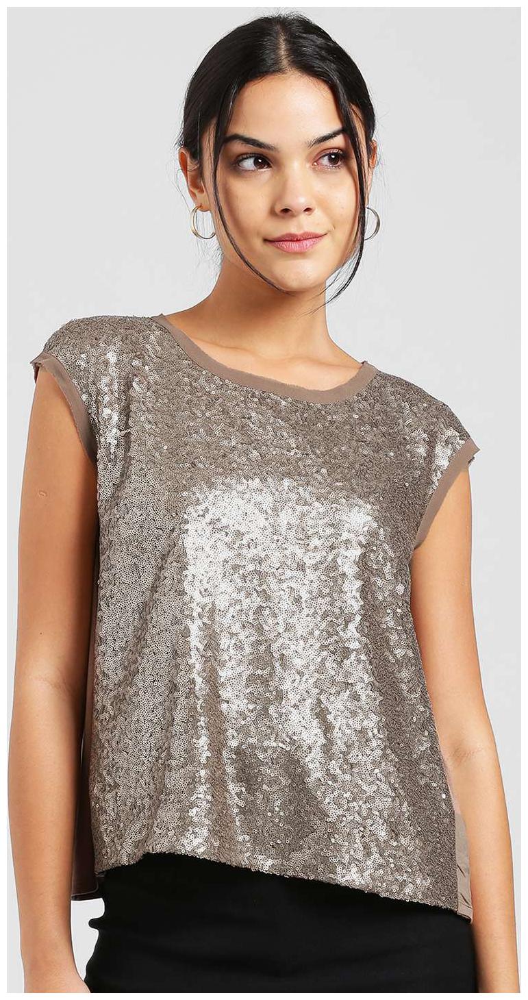 

Zink London Women Embellished Regular top - Black