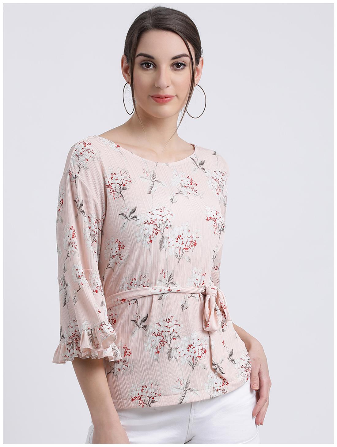 

Zink London Women Floral Regular top - Pink