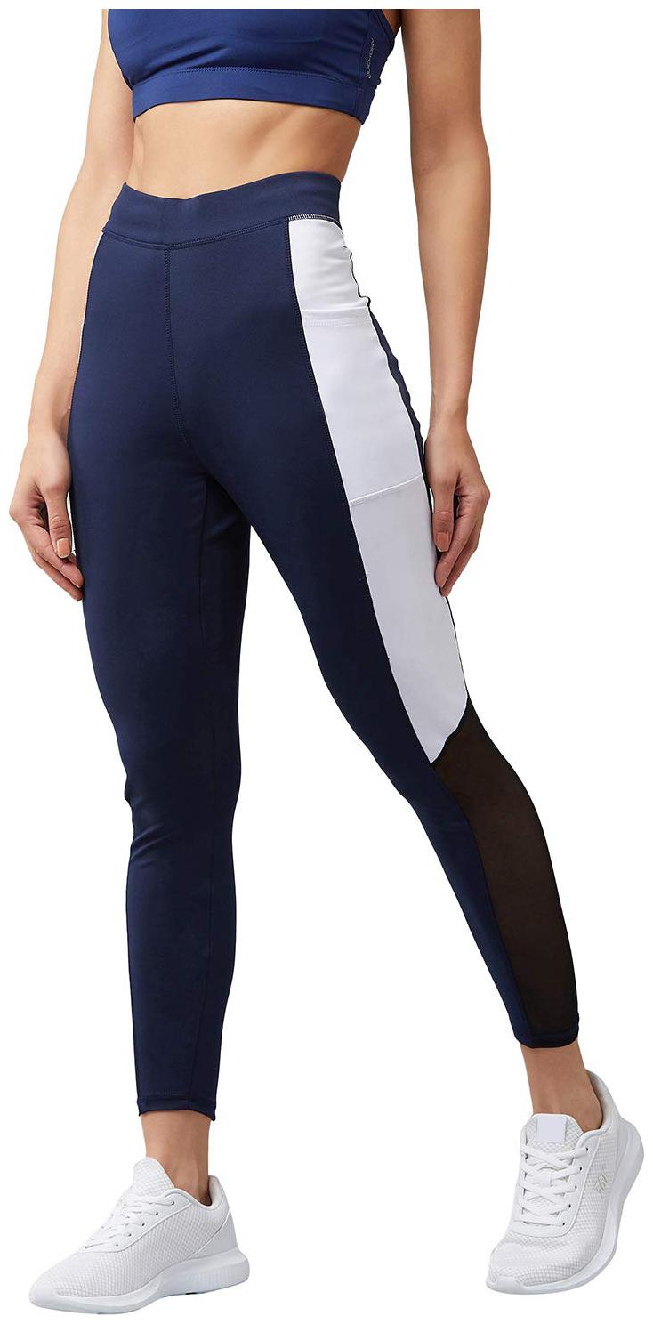 

Zionity Women Navy Blue Polyester Blend Solid Tights