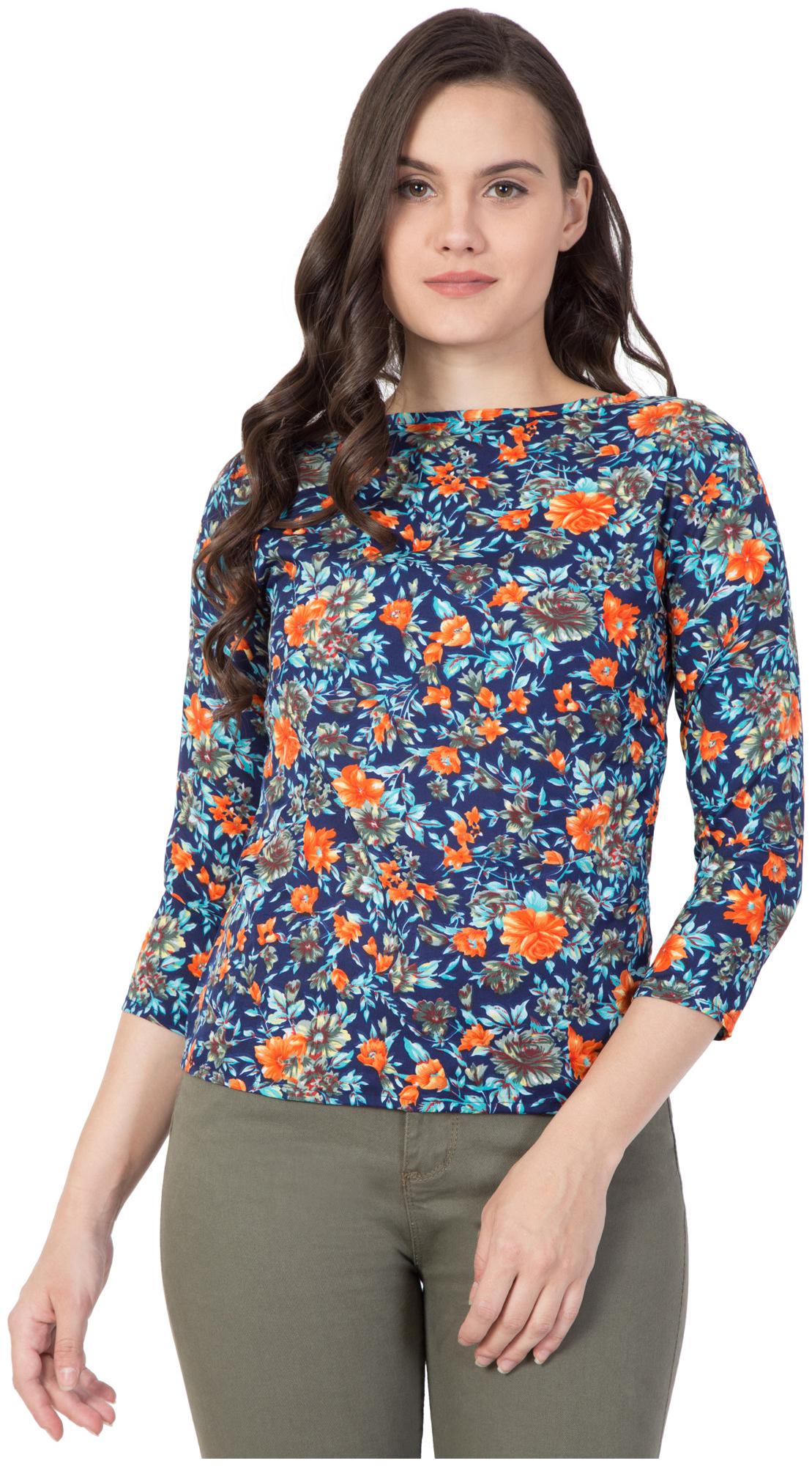 

ZISAAN Women Floral Regular top - Multi