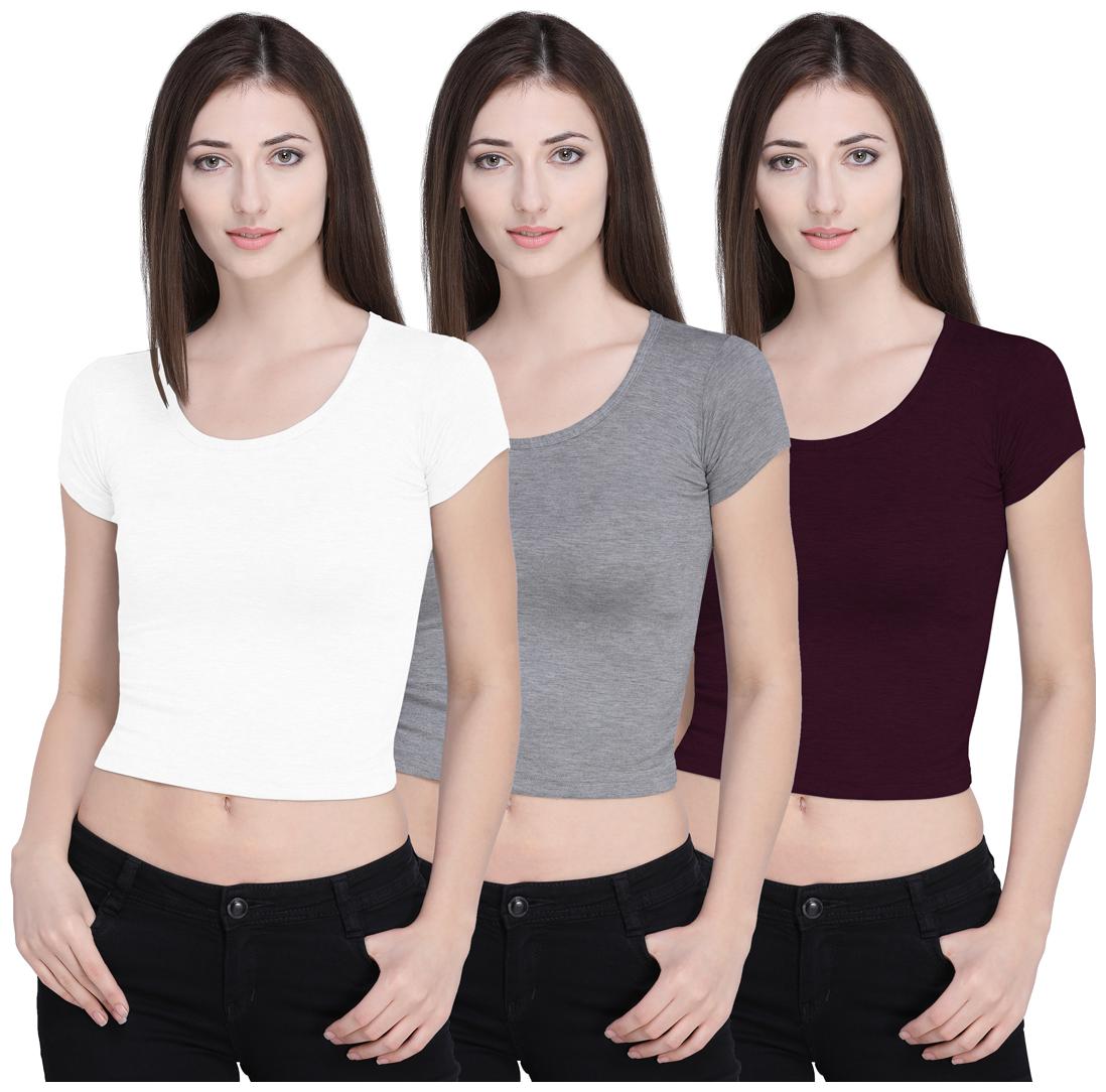 

Ziya Women Solid Regular top - Multi