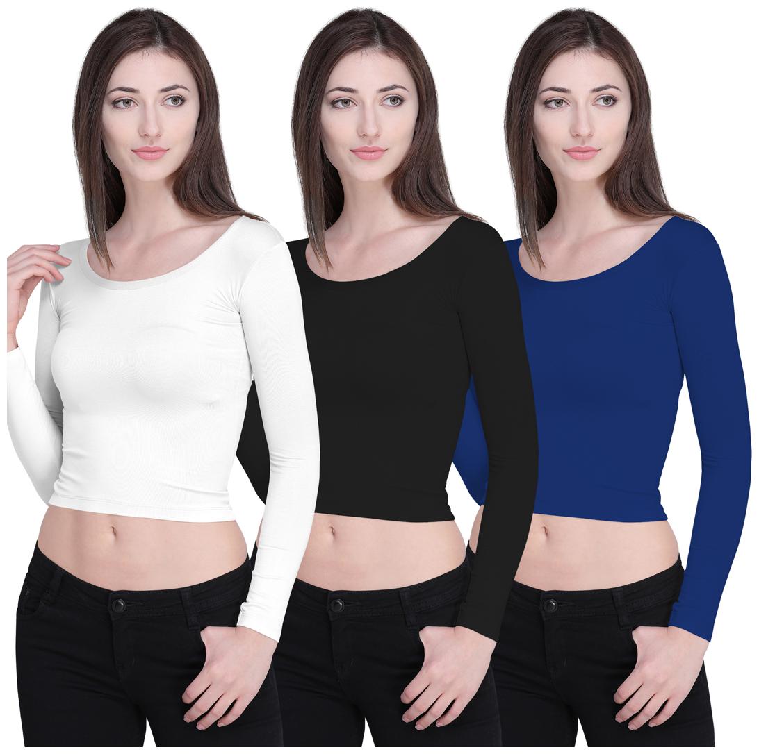 

Ziya Women Solid Regular top - Multi