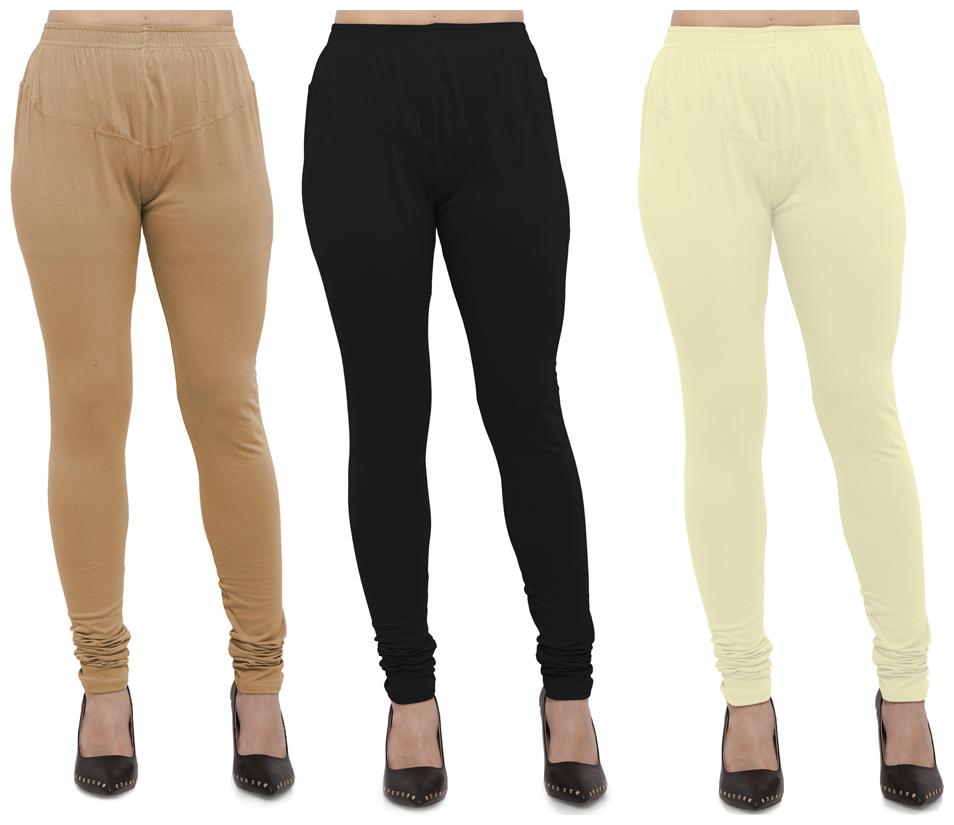 

Ziya Combo of Cotton Lycra Leggings