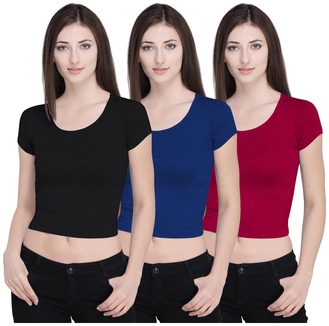 

Ziya Women Solid Regular top - Multi
