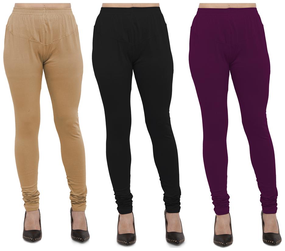 

Ziya Combo of Cotton Lycra Leggings