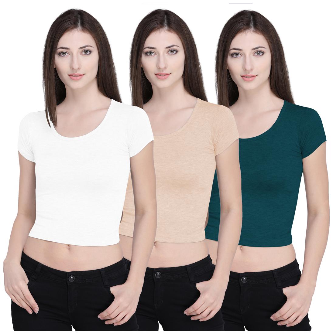 

Ziya Women Solid Regular top - Multi