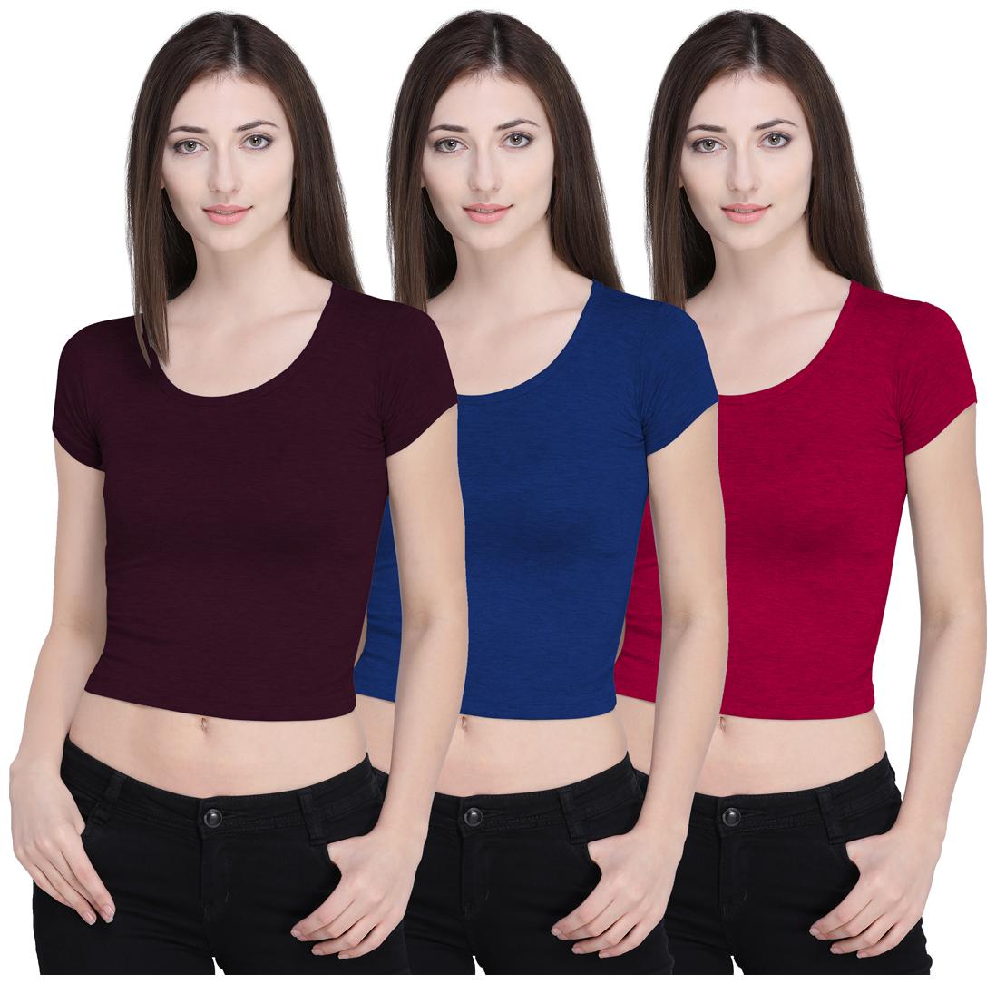 

Ziya Women Solid Regular top - Multi