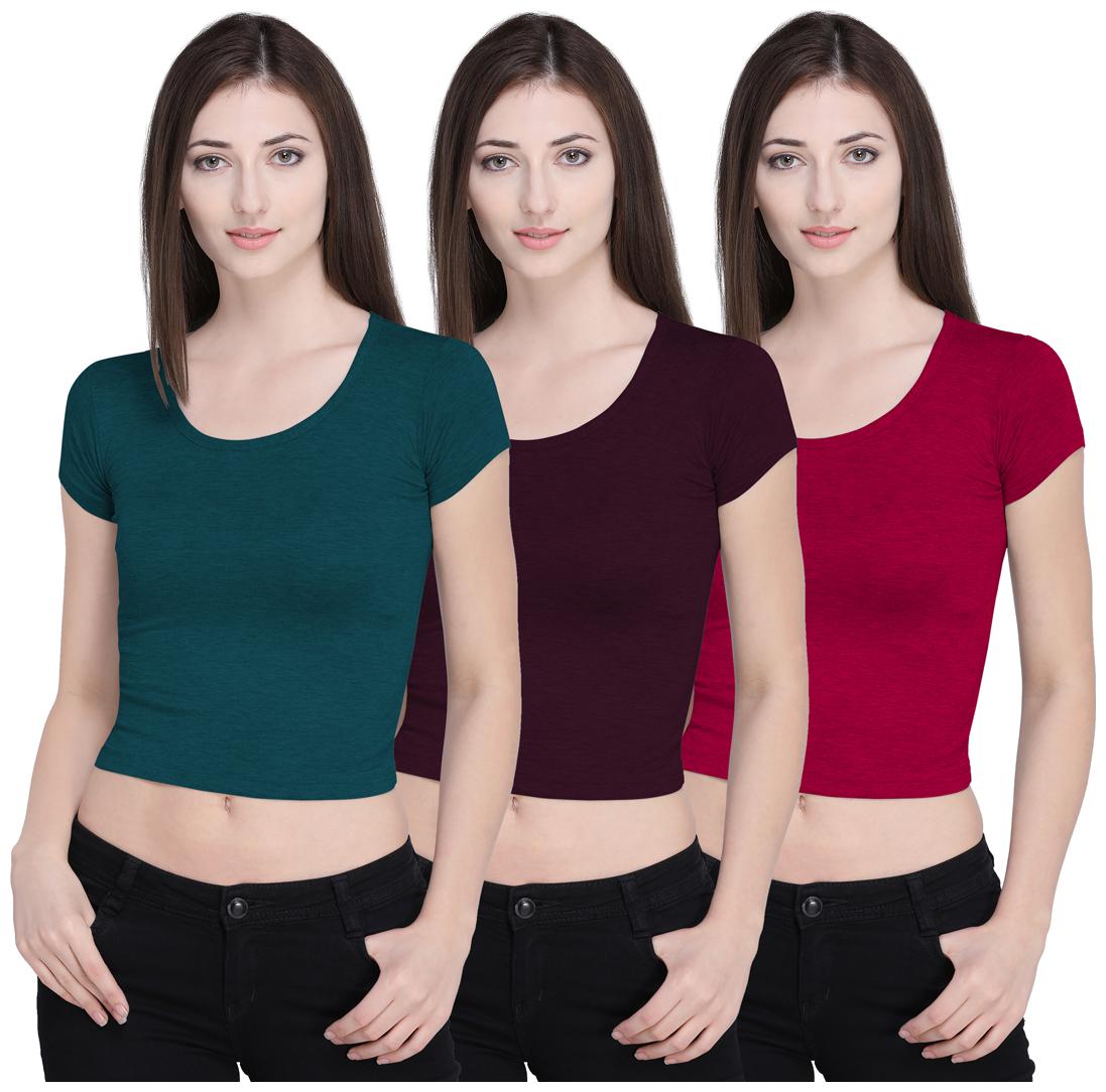 

Ziya Women Solid Regular top - Multi