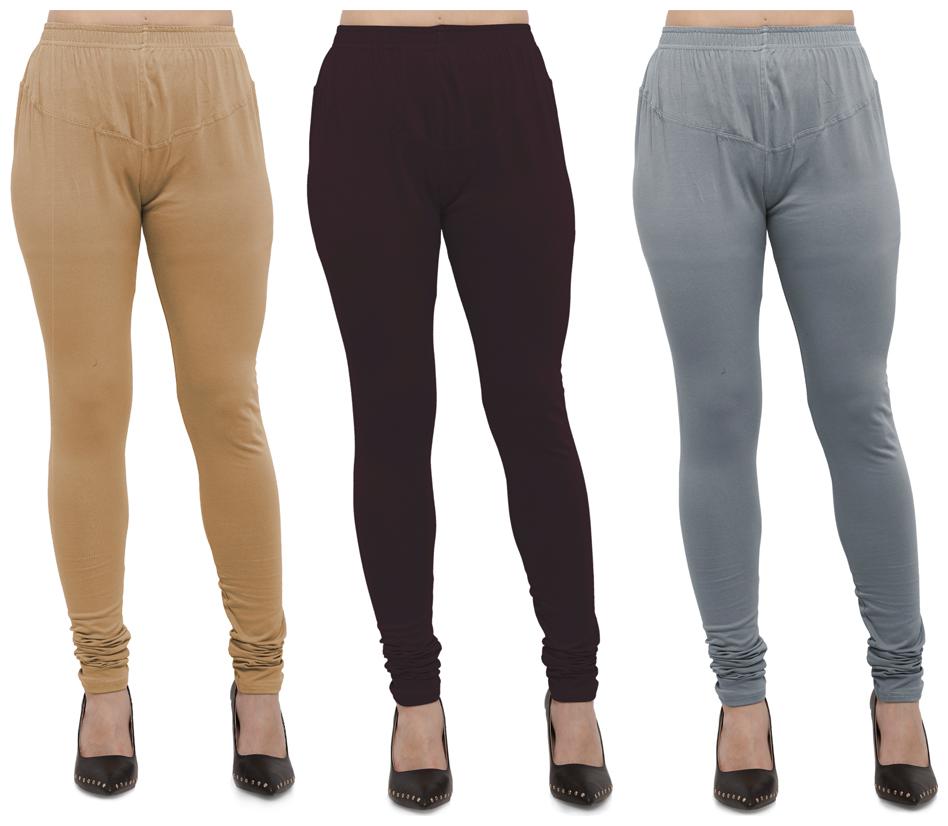 

Ziya Combo of Cotton Lycra Leggings