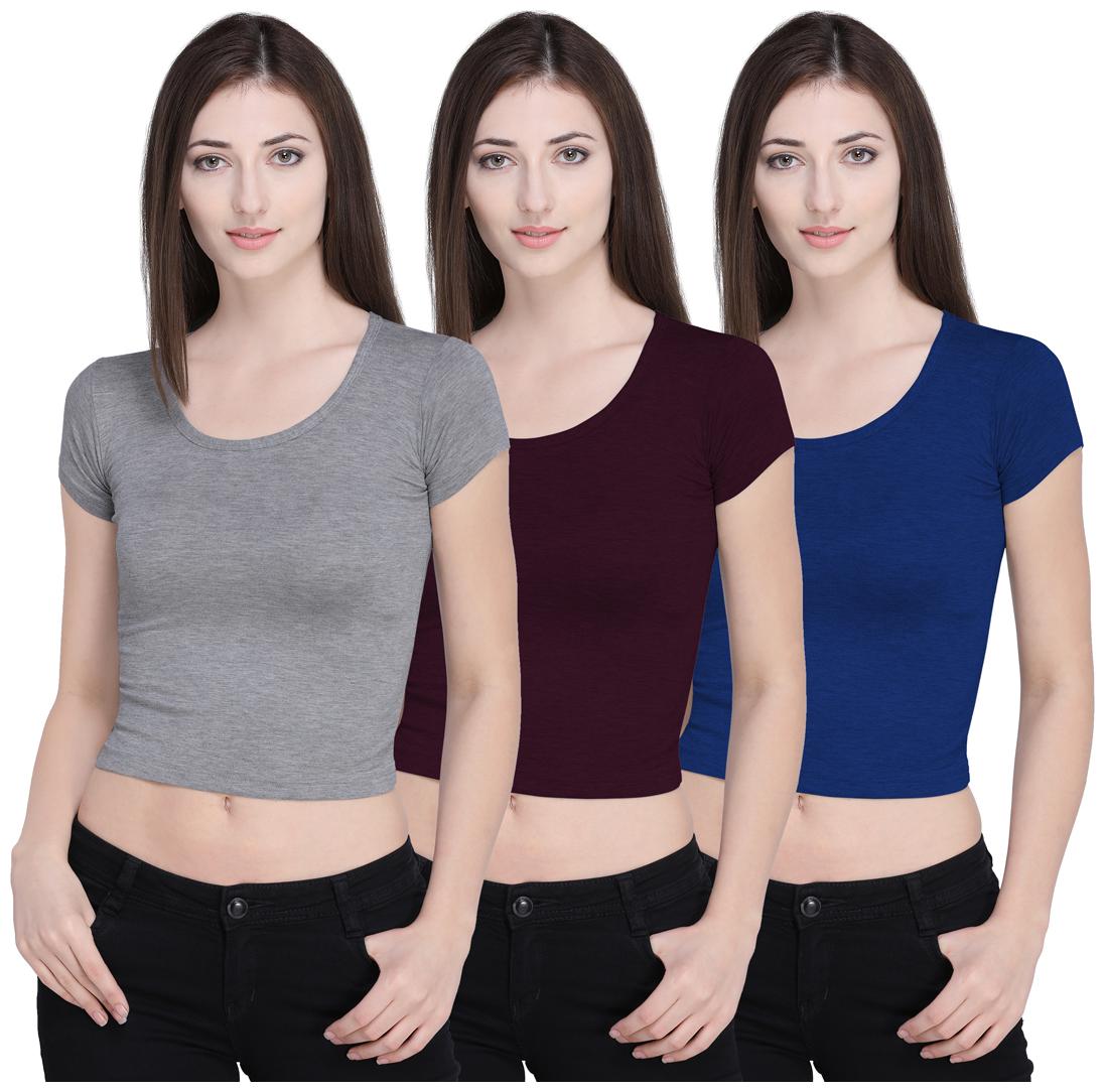 

Ziya Women Solid Regular top - Multi