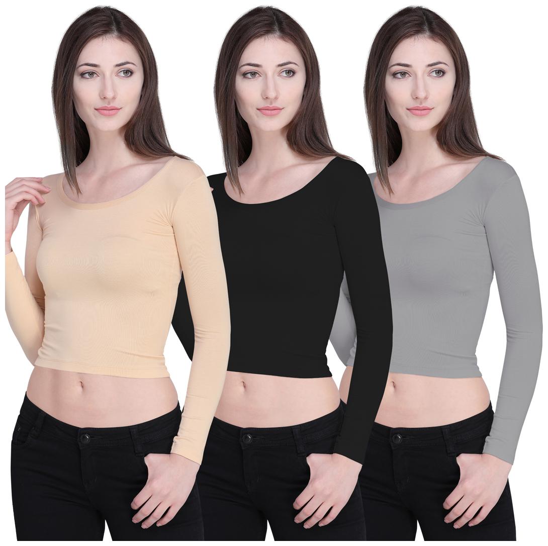 

Ziya Women Solid Regular top - Multi