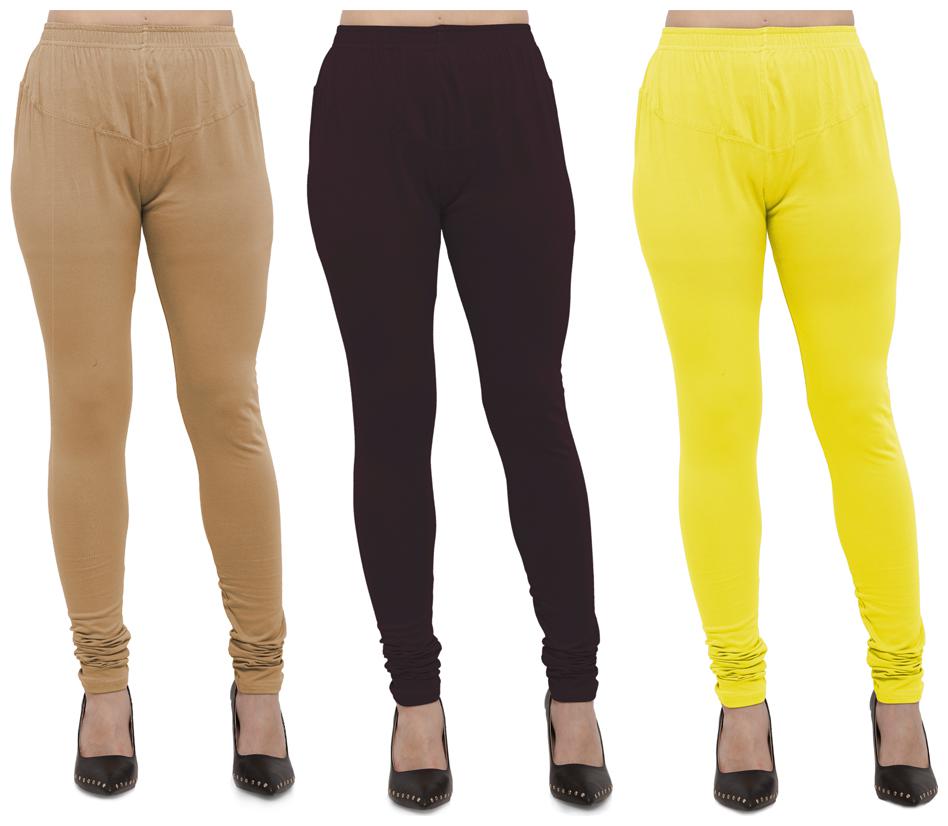 

Ziya Combo of Cotton Lycra Leggings