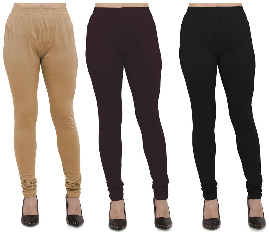 

Ziya Combo of Cotton Lycra Leggings
