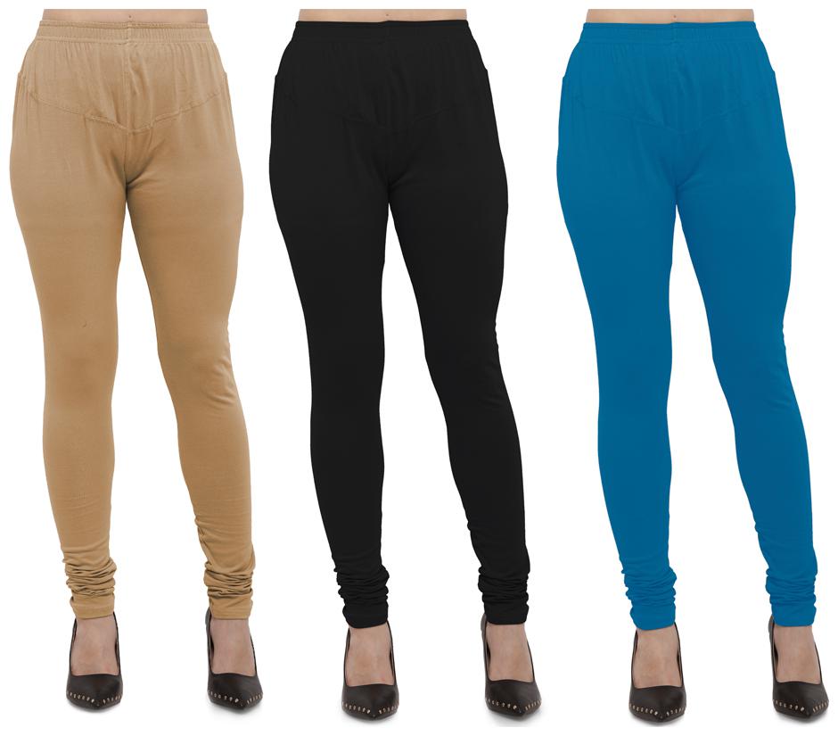 

Ziya Combo of Cotton Lycra Leggings