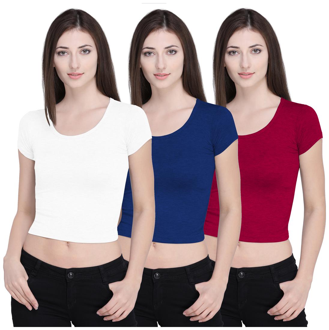 

Ziya Women Solid Regular top - Multi