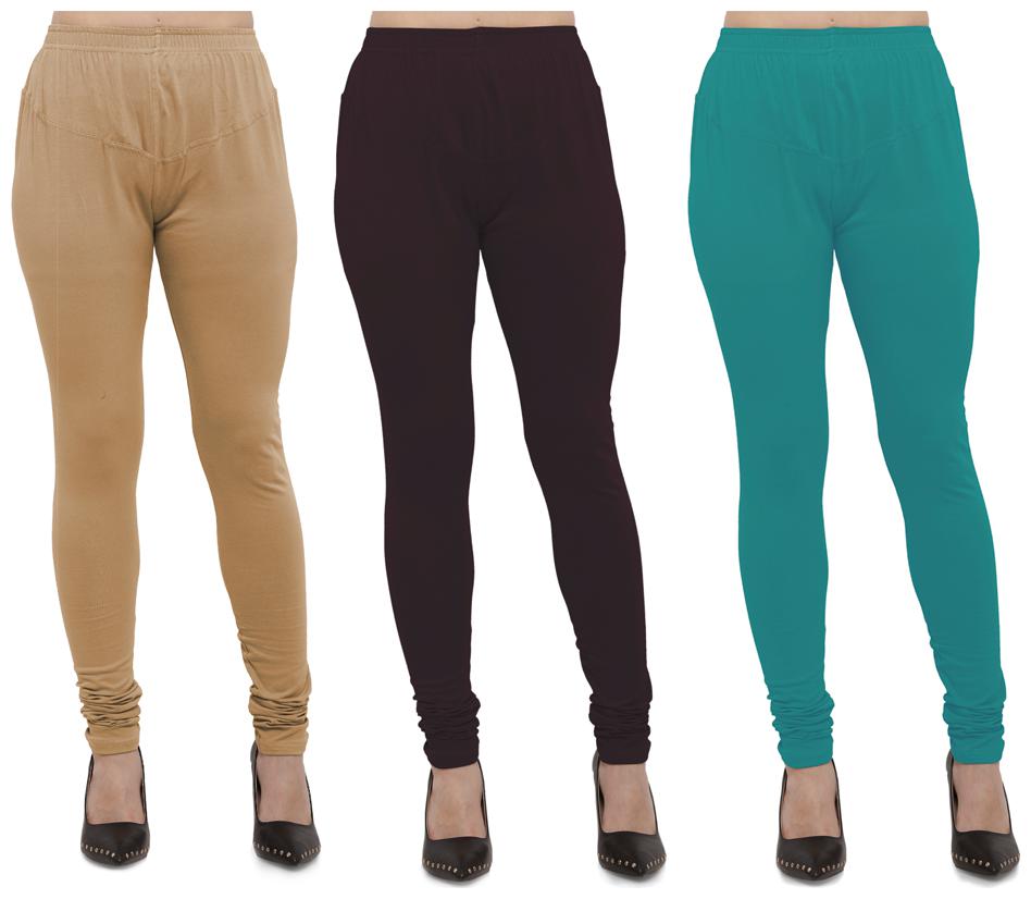

Ziya Combo of Cotton Lycra Leggings